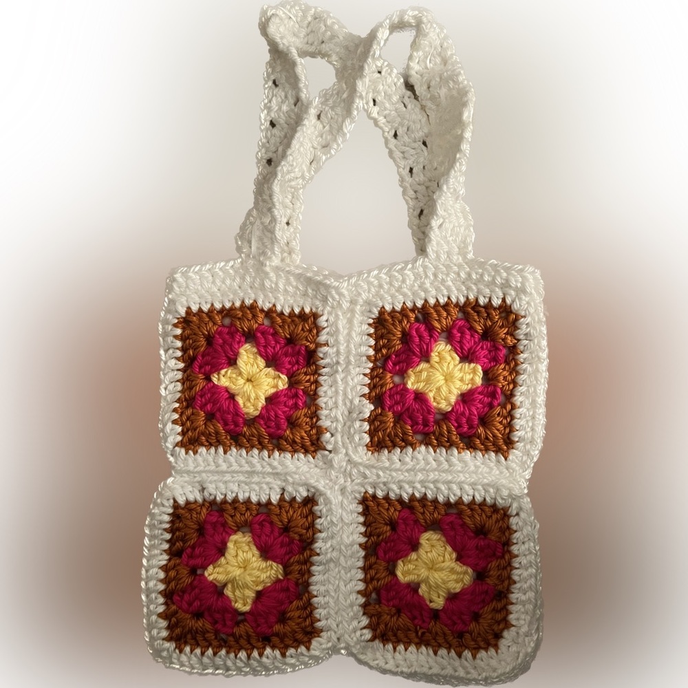 🍒Handmade Crochet bag one of a kind